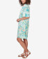 Фото #4 товара Petite Tropical Puff Print Dress