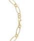 ფოტო #4 პროდუქტის Cultured Freshwater Pearl (9-3/4 x 10-3/4mm) Oval Link 18" Collar Necklace in 14k Gold-Plated Sterling Silver