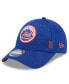 Фото #1 товара Men's Royal New York Mets 2024 Clubhouse 9FORTY Adjustable Hat