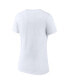 ფოტო #3 პროდუქტის Women's White Miami Heat 2023 NBA Eastern Conference Champs Locker Room T-shirt