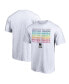 ფოტო #1 პროდუქტის Men's White Notre Dame Fighting Irish City Pride T-shirt