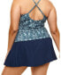 ფოტო #2 პროდუქტის Plus Size Birdie Lotus High Rise Active Skort