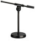 Фото #1 товара IMG Stage Line MS100SW - Desktop microphone stand - Round base - Black - 3/8" - 36.5 cm - 55 cm