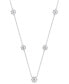 Diamond Honeycomb Station Statement Necklace (7/8 ct. t.w.) in 14k White or Yellow Gold, 16" + 2" extender