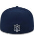 ფოტო #5 პროდუქტის Men's Navy Dallas Cowboys Main Patch 59FIFTY Fitted Hat