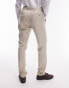 Фото #2 товара Topman skinny suit trousers in stone