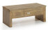 COUCHTISCH AUS HOLZ BRAUN L 110 cm