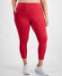 ფოტო #1 პროდუქტის Plus Size High Rise Spacedye 7/8 Leggings, Created for Macy's