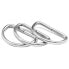 SIGALSUB Weld Stainless Steel Ring D Shaped 50x30