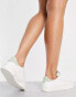 Фото #3 товара Reebok Club C Clean trainers in chalk and green