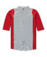 ფოტო #4 პროდუქტის Infant Unisex Gray and Scarlet Ohio State Buckeyes Wave Runner Wetsuit