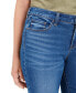 Фото #4 товара Women's Curvy-Fit Mid-Rise Skinny Jeans, Regular, Short and Long Lengths, Created for Macy's