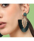 ფოტო #3 პროდუქტის Women's Gold Tassel Drop Earrings