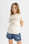 Фото #6 товара Kız Çocuk T-shirt B5088a8/er42 Lt.stone