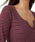 Women's Willa Waffle Long Sleeve Top