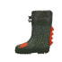 Фото #5 товара London Fog Toby Graphic Snow Toddler Boys Green Casual Boots CL30295T-G