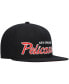 Фото #5 товара Бейсболка Mitchell&Ness мужская черная New Orleans Pelicans Hardwood Classics Script 2.0 Snapback Hat