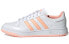 Фото #2 товара Кроссовки женские Adidas originals Team Court бело-оранжевые