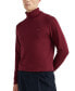 Фото #1 товара Men's Regular-Fit Pima Cotton Cashmere Blend Solid Turtleneck Sweater