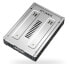 Icy Dock MB982IP-1S-1 - HDD - SSD - Serial ATA - 2.5" - 6 Gbit/s - Silver - SECC