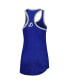 ფოტო #4 პროდუქტის Women's Royal Tampa Bay Lightning First Base Racerback Scoop Neck Tank Top