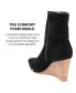 ფოტო #7 პროდუქტის Women's Reeya Studded Wedge Booties