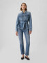 Фото #3 товара UltraSoft Denim Belted Jacket