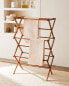 Фото #23 товара Vertical folding wooden clothes horse