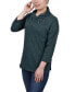 ფოტო #3 პროდუქტის Women's 3/4 Sleeve Crossover Cowl Neck Top