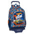 Фото #1 товара Школьный рюкзак с колесиками Hot Wheels Speed club Оранжевый (32 x 42 x 14 cm)
