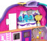 Фото #3 товара Polly Pocket Jumpin’ Style Pony Compact with Horse Show Theme, Micro Polly Doll & Friend, 2 Horse Figures (1 with Saddle & Tail Hair), Fun Features & Surprise Reveals, Great Gift for Ages 4 & Up
