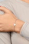 Фото #3 товара Romantic silver heart bracelet BR18W