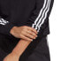 adidas Essentials 3-Stripes French Terry Crop Hoodie W IC8767