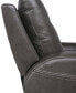 Фото #27 товара CLOSEOUT! Blairemoore 5-Pc. Leather Power Chaise Sectional with 1 USB Console and 2 Power Recliners, Created for Macy's
