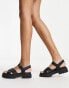 Фото #12 товара Timberland london vibe cross strap sandals in black full grain leather