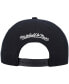 ფოტო #5 პროდუქტის Men's Black Indiana Pacers Hardwood Classics Script 2.0 Snapback Hat