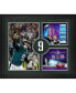 Фото #1 товара Коллаж фото чемпионов Super Bowl LII Philadelphia Eagles nick Foles Fanatics Authentic - ограниченное издание 500 - с фрагментом игрового мяча