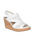 ფოტო #1 პროდუქტის Women's Teangi Raffia Slingback Platform Wedge Sandals