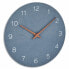 Фото #1 товара Часы настенные TFA Dostmann - AA - 1,5 В - Синие - Деревянные - 45 мм - 380 грамм