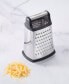 Stainless Steel Box Grater with Storage