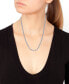 Фото #3 товара EFFY Collection eFFY® Diamond Tennis 17" Collar Necklace (7-3/8 ct. t.w.) in 14k White Gold
