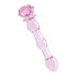 Glaze Glass - Rosebud Beaded Dildo, 20 cm