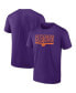 Фото #1 товара Men's Purple Clemson Tigers Big and Tall Team T-shirt