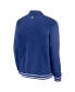 Фото #2 товара Men's Royal Seattle Mariners Authentic Collection Game Time Bomber Full-Zip Jacket