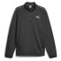 Фото #2 товара Puma Fit Pwrfleece Quarter Zip Jacket Mens Black Casual Athletic Outerwear 52383