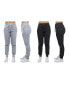 ფოტო #10 პროდუქტის Women's Loose Fit Fleece Jogger Sweatpants, Pack of 2