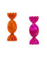 ფოტო #1 პროდუქტის Multi-Colored Candy Mismatch Stud Earrings