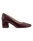 ფოტო #2 პროდუქტის Women's Eflex Cosma Slip-on Block Heel Dress Pumps