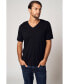 Фото #4 товара Bellemere Men's V-Neck Cotton Cashmere T-Shirt