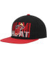 Men's Black Miami Heat SOUL Cross Check Snapback